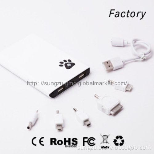 SZ1178 Factory patent 8800mah mobile power bank for samsung galaxy s5